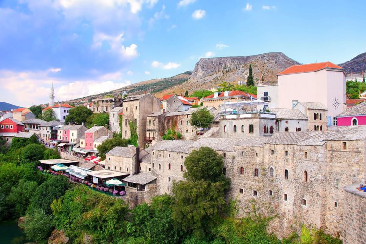 Старый город Мостар - достопримечательности Боснии и Герцеговины