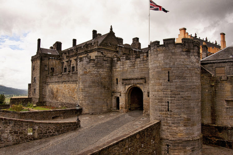Замок Стерлинг - достопримечательности Шотландии