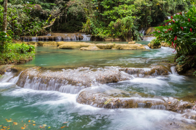 Водопад Вайс (YS Falls) - достопримечательности Ямайки