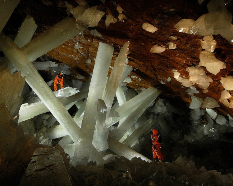 Пещера кристаллов гигантов - достопримечательности Мексики