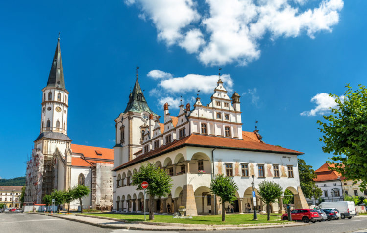 Город Левоча - достопримечательности Словакии