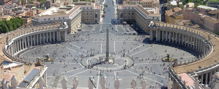 Площадь Святого Петра - достопримечательности Ватикана