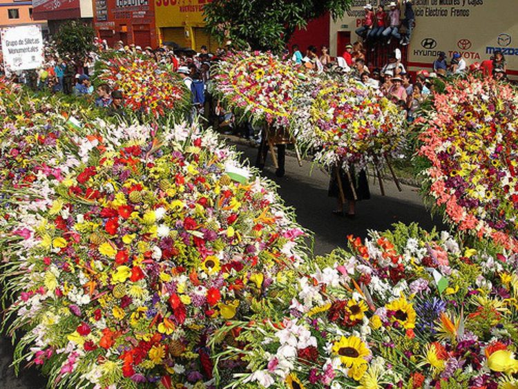 Ярмарка цветов в Медельине (Feria de las Flores) - Что посмотреть в Колумбии
