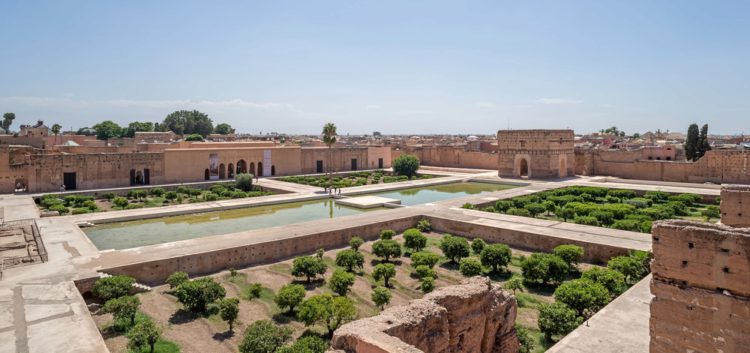 Дворец Эль-Бади - достопримечательности Марокко