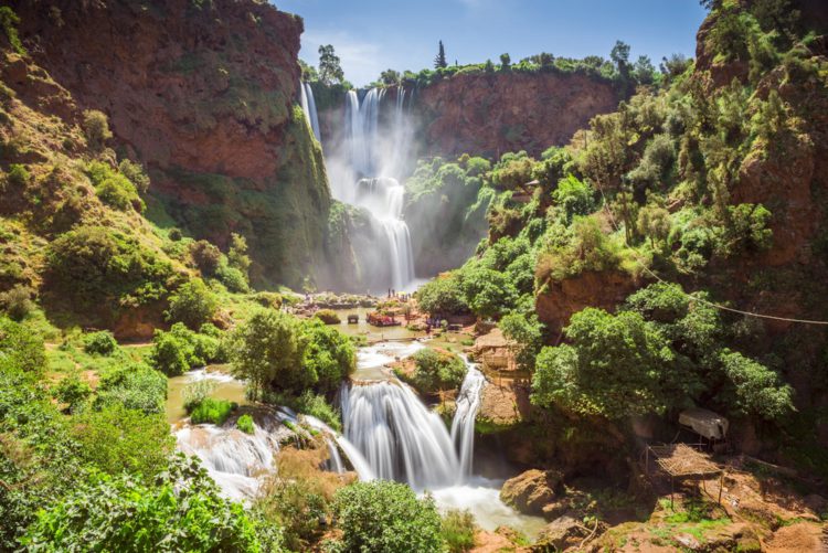 Водопад Узуд - достопримечательности Марокко