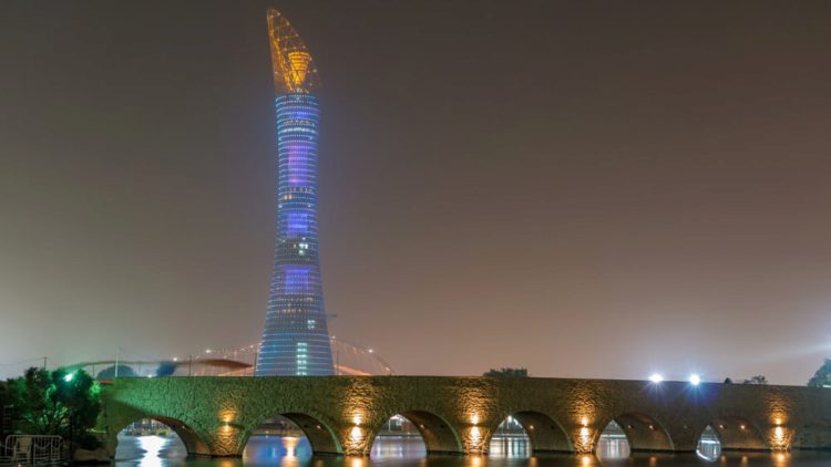 Башня Эспайр Тауэр - достопримечательности Катара