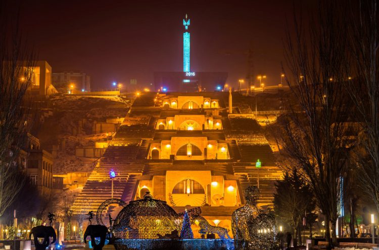Комплекс «Каскад» - достопримечательности Еревана