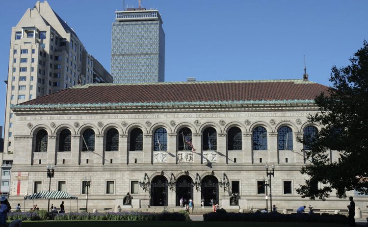 Бостонская публичная библиотека - достопримечательности Бостона