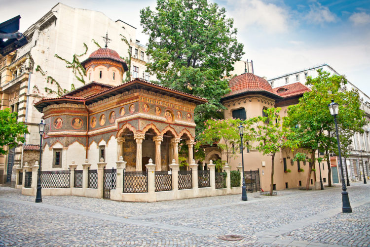 Ставропольская церковь - достопримечательности Бухареста