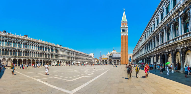 Площадь Святого Марка - достопримечательности Венеции