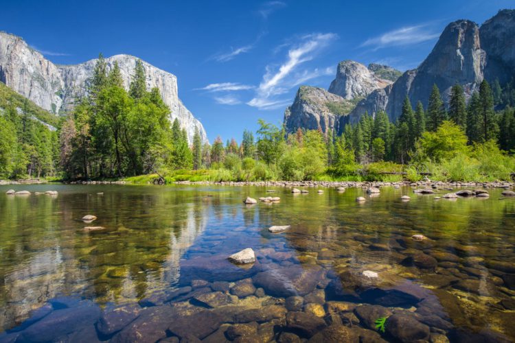 Самые красивые места мира - Долина Йосемити, США