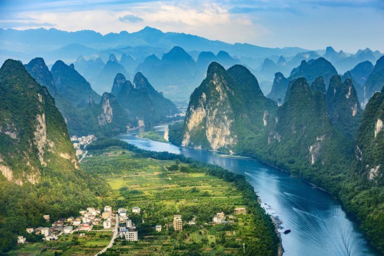 Самые красивые места земли - река Ли, Китай