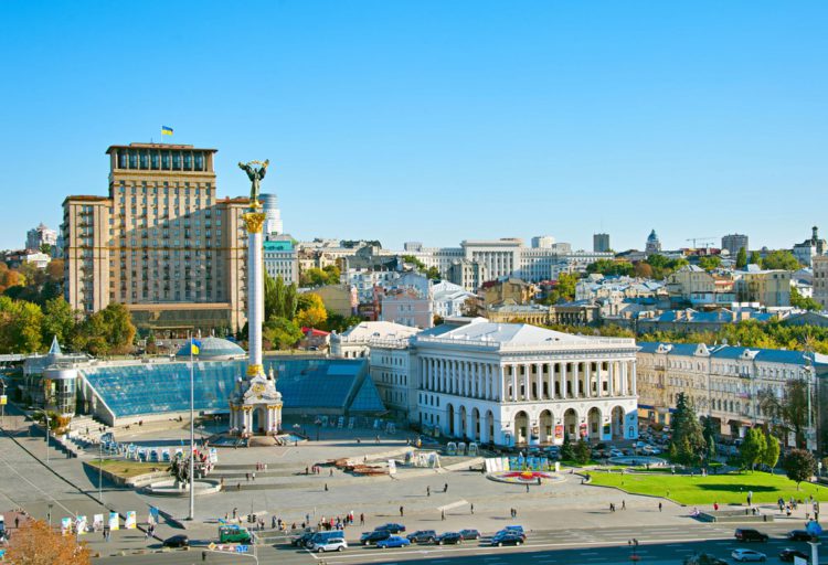 Майдан Незалежности - достопримечательности Киева