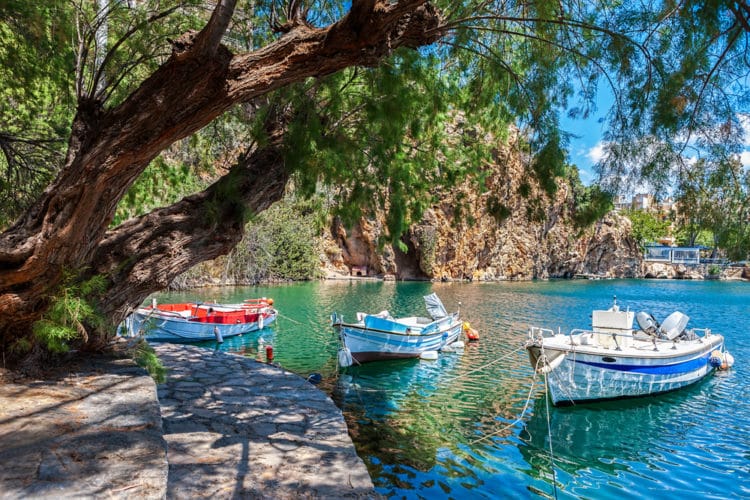 Озеро Вулисмени - достопримечательности Крита
