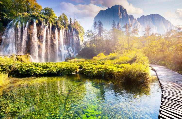 Самые красивые места планеты - Плитвицкие озёра - национальный парк Хорватии