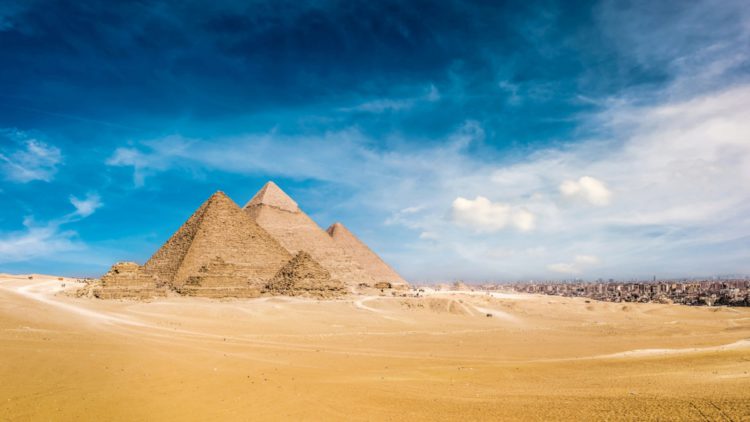 Самые красивые места земли - пирамиды Гизы, Египет