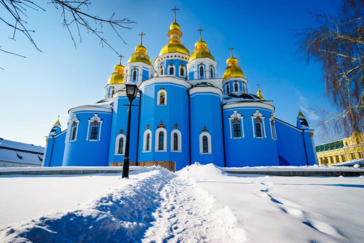 Михайловский Златоверхий монастырь - достопримечательности Киева