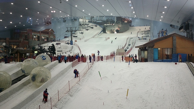 Горнолыжный комплекс «Ski Dubai» - достопримечательности Дубая