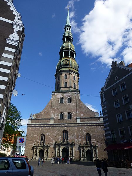 Церковь Святого Петра - достопримечательности Риги