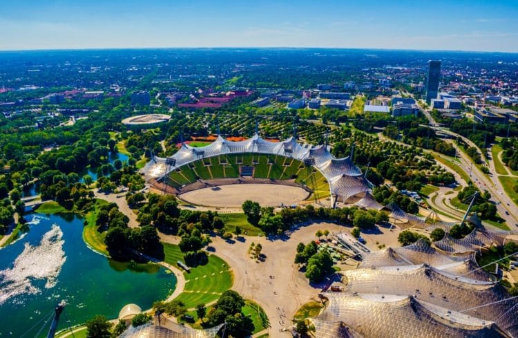 Олимпийский парк - достопримечательности Мюнхена