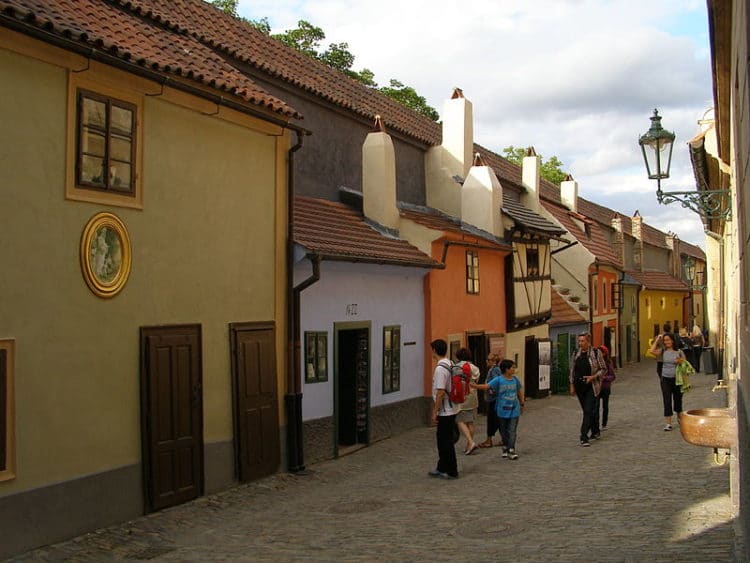 Золотая улочка - достопримечательности Праги