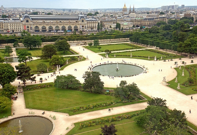 Сад Тюильри - достопримечательности Парижа