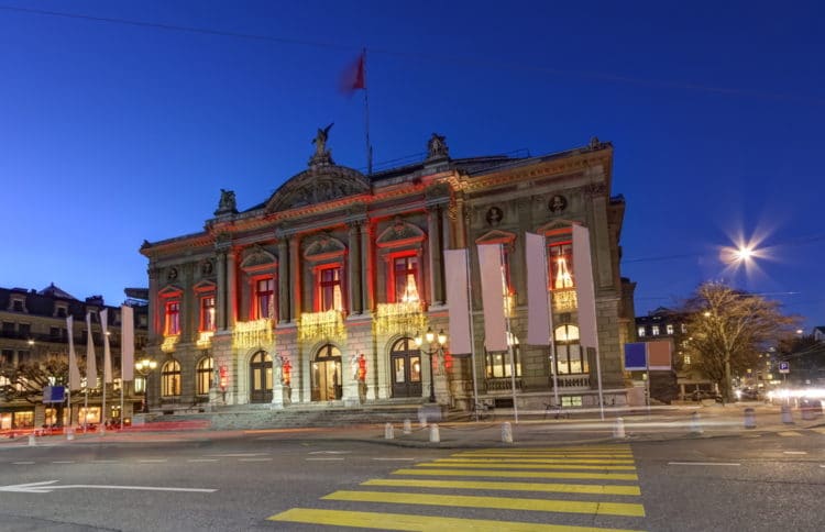 Большой театр Женевы - достопримечательности Женевы