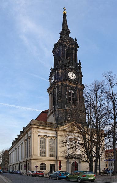 Драйкёнигскирхе — Церковь Трех волхвов - достопримечательности Дрездена