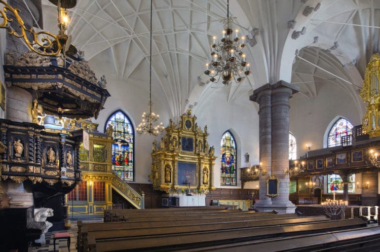Немецкая церковь - достопримечательности Стокгольма