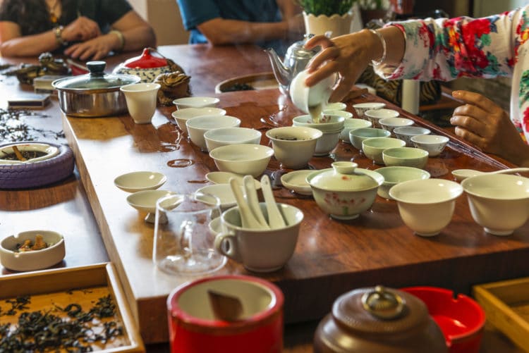 Китайская чайная церемония - достопримечательности Хайнаня