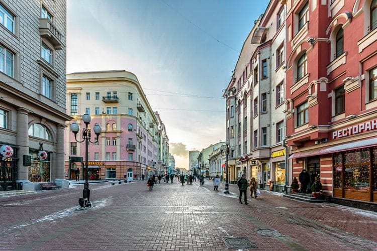 Улица Старый Арбат - достопримечательности Москвы