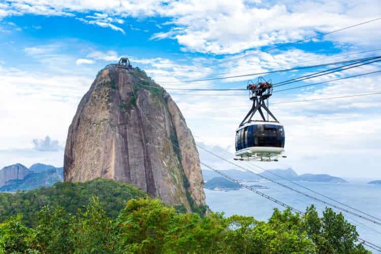 Сахарная голова - достопримечательности Рио-де Жанейро