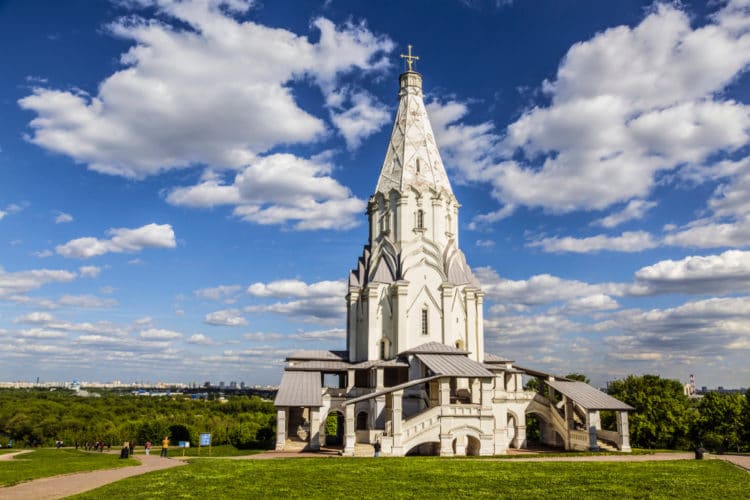 Церковь Вознесения в Коломенском - достопримечательности Москвы