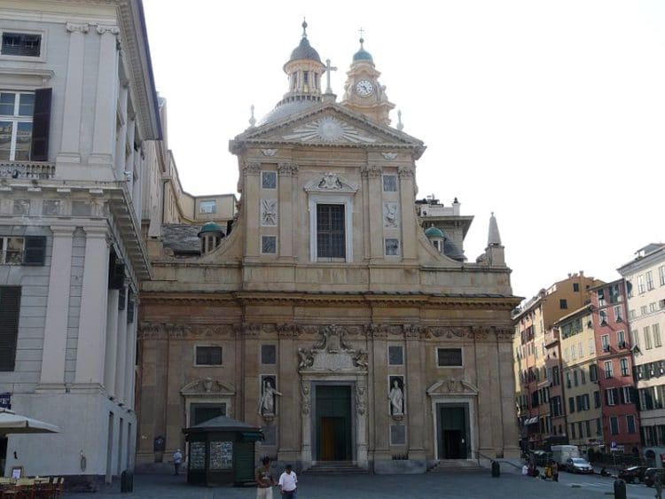 Церковь Святых Амвросия и Андрея - достопримечательности Генуи