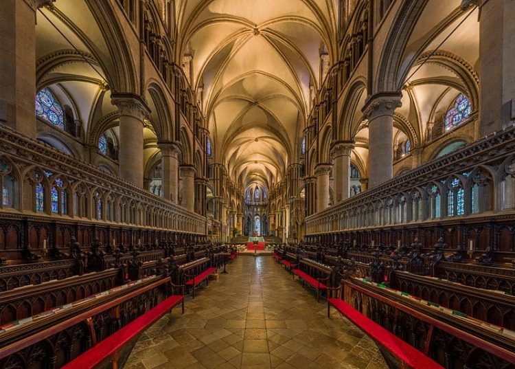 Кентерберийский собор в Англии