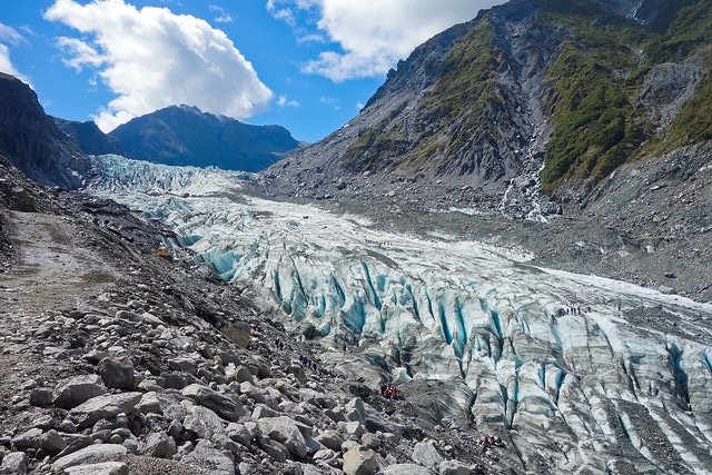 Ледник Фокса в Новой Зеландии