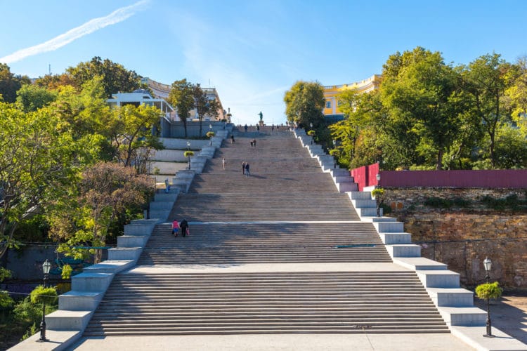Потёмкинская лестница - достопримечательности Одессы