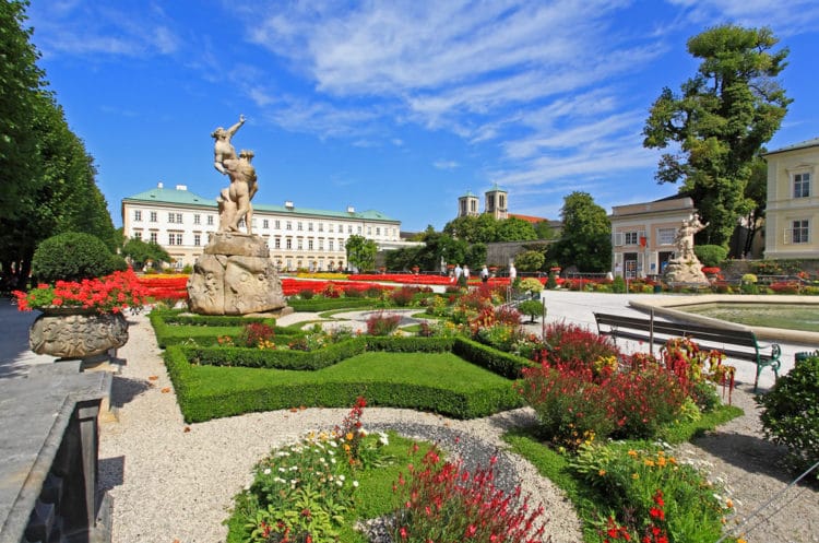 Дворец и сады Мирабель - достопримечательности Зальцбурга