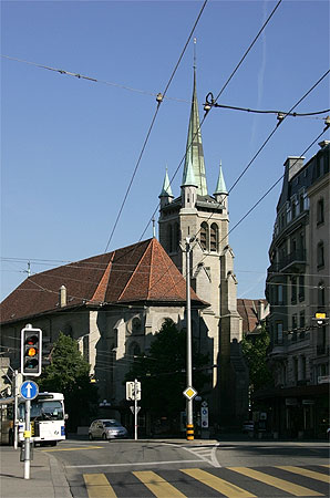 Церковь Святого Франциска - достопримечательности Лозанны
