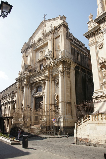 Церковь Святого Бенедетто - достопримечательности Катании