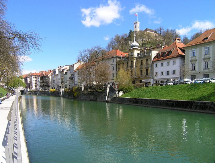Река Любляница - достопримечательности Любляны