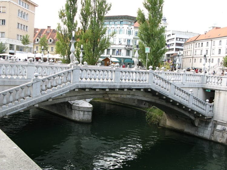 Тройной мост - достопримечательности Любляны